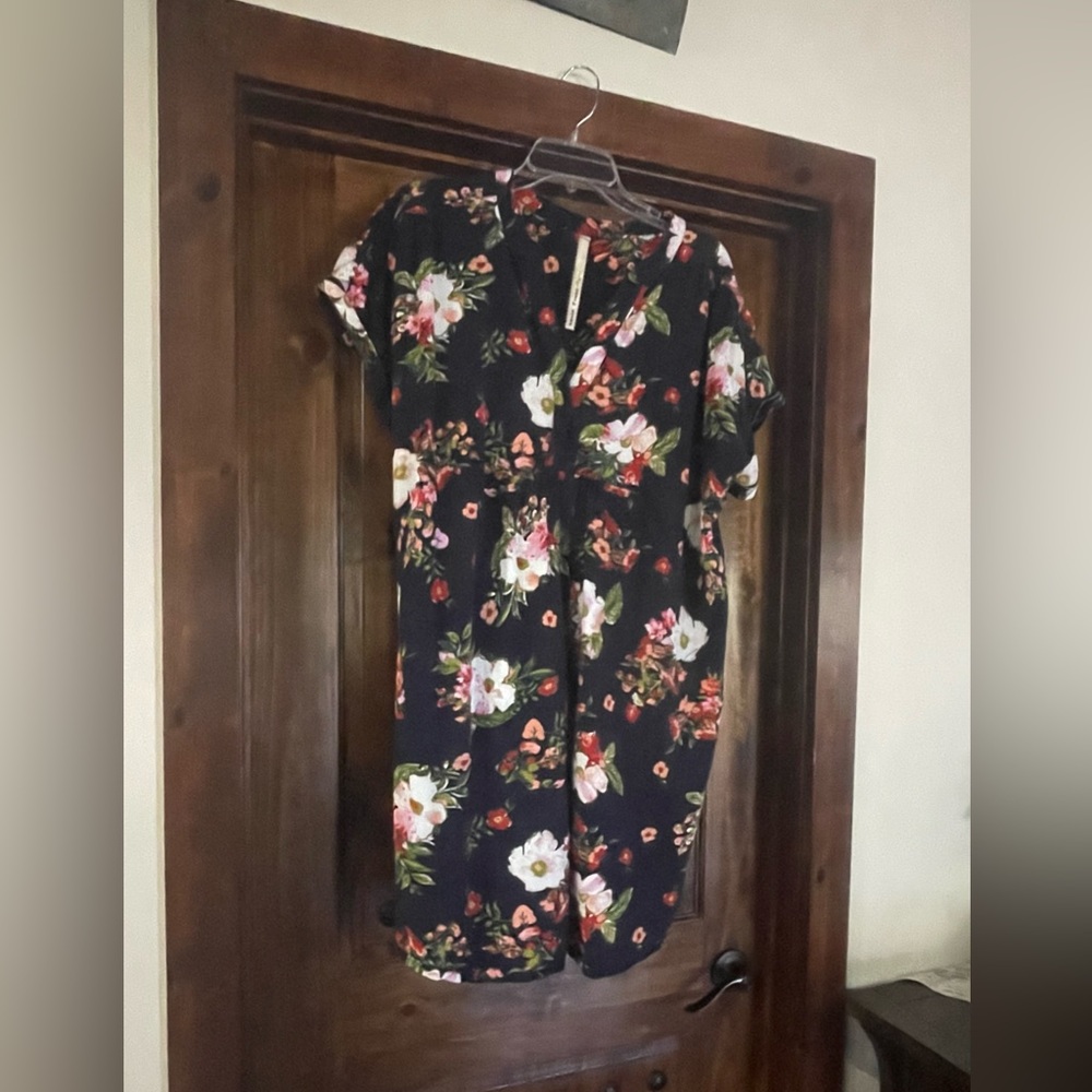 Uncle Frank | XL | Navy Floral dress
